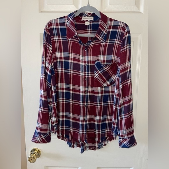 Coldwater Creek Tops - Coldwater creek flannel • Womens petite small